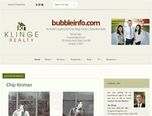 Tablet Screenshot of bubbleinfo.com